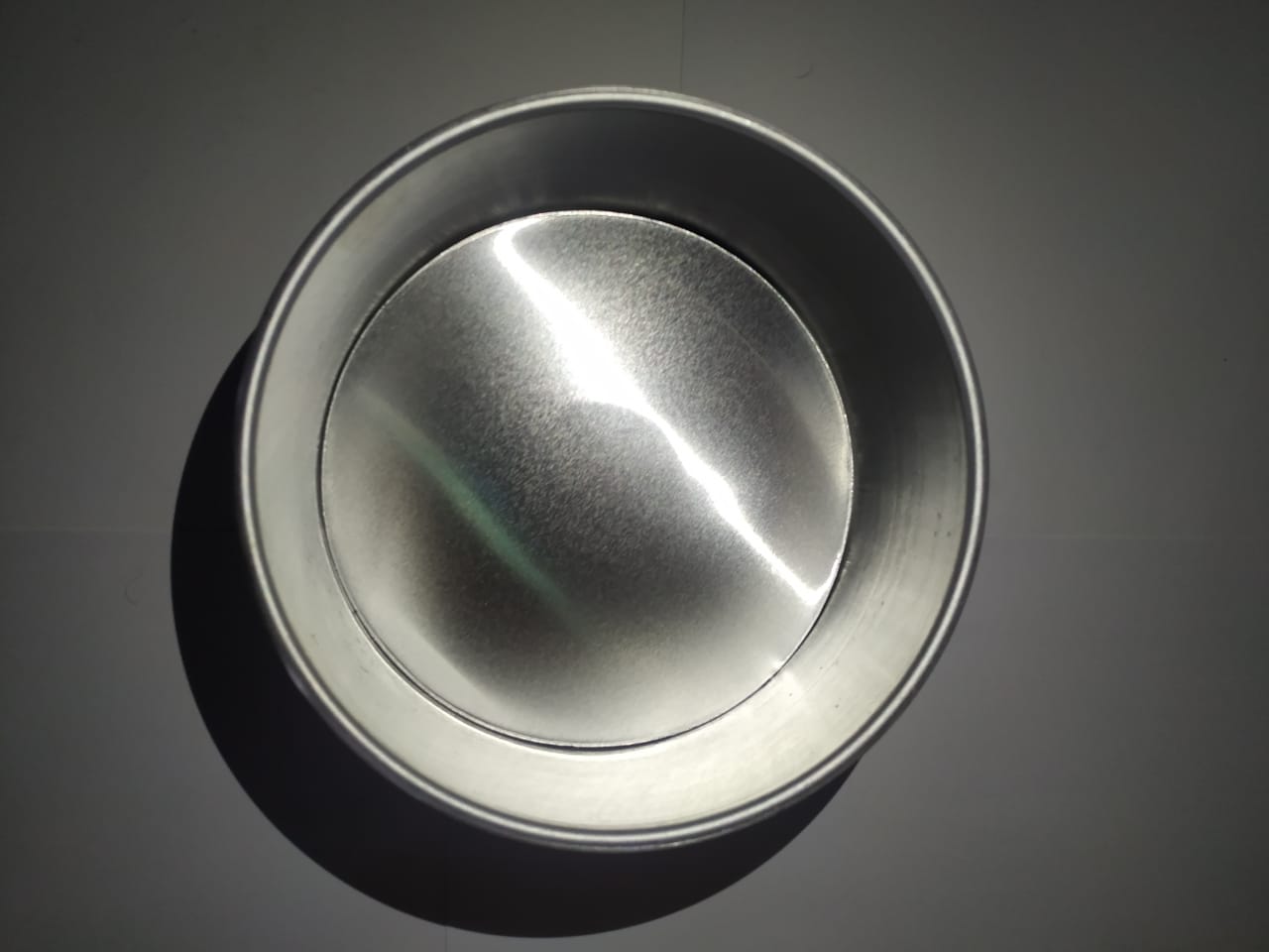 Molde de aluminio desmontable 18 cm de diámetro 10 cm de altura
